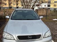 Gebraucht Opel Astra 101 PS (74 kW) 2002 Silber Limousine