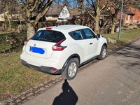 Gebraucht Nissan Juke Visia 94 PS (69 kW) 2015 Weiß SUV