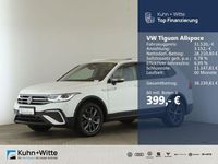 Gebraucht VW Tiguan Allspace Life 200 PS (147 kW) 2022 Pure white SUV