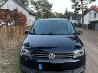Gebraucht VW Touran Trendline 140 PS (102 kW) 2011 Schwarz Van / Kleinbus