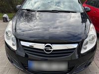 Gebraucht Opel Corsa Edition 80 PS (58 kW) 2009 Schwarz Kleinwagen