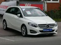 Gebraucht Mercedes B220 Urban 184 PS (135 kW) 2019 Weiß Van / Kleinbus