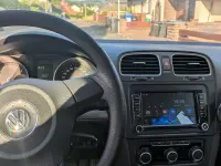 Gebraucht VW Golf VI 105 PS (77 kW) 2010 Weiß Kleinwagen