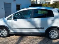 Gebraucht VW Golf Plus Cross 122 PS (89 kW) 2010 Weiß Van / Kleinbus