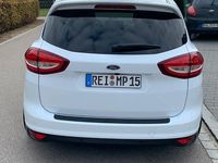 Gebraucht Ford C-MAX Titanium 150 PS (110 kW) 2017 Weiß Van / Kleinbus