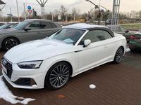 Gebraucht Audi A5 Cabriolet Advanced 204 PS (150 kW) 2020 Weiß Cabrio