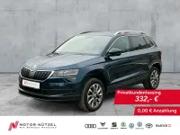 Gebraucht Skoda Karoq Clever 150 PS (110 kW) 2021 Lavablau metallic SUV