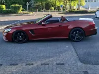 Gebraucht Mercedes SL500 AMG 455 PS (334 kW) 2017 Rot Cabrio