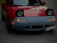 Second-hand Mazda MX5 117 CP (86 kW) 1992 Roșu Cabrio