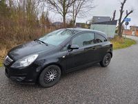 Gebraucht Opel Corsa 2010 Schwarz Kleinwagen