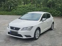 Gebraucht Seat Leon Style 110 PS (80 kW) 2016 Weiß Kleinwagen