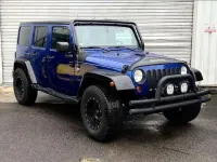 Gebraucht Jeep Wrangler Sahara 200 PS (147 kW) 2011 Blau SUV