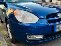 Gebraucht Hyundai Accent 97 PS (71 kW) 2009 Blau Kleinwagen