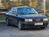 Gebraucht Audi 80 90 PS (66 kW) 1990 Schwarz Limousine