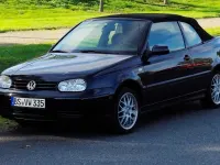 Gebraucht VW Golf Cabriolet Highline 116 PS (85 kW) 2001 Blau Cabrio