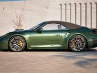 Neu Porsche 911 640 PS (470 kW) 2026 Grün Cabrio
