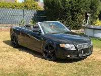 Gebraucht Audi A4 Cabriolet Basis 140 PS (102 kW) 2007 Schwarz Cabrio