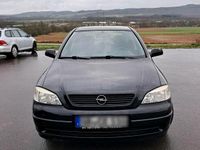 Gebraucht Opel Astra 85 PS (62 kW) 2001 Schwarz Limousine