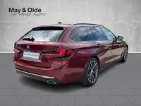 Gebraucht BMW 540 Luxury Line 333 PS (244 kW) 2021 Aventurinrot metallic Kombi