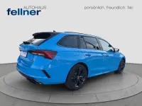 Neu Skoda Octavia RS 265 PS (194 kW) 2025 Orbit blue metallic Kombi