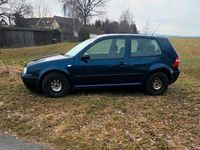 Gebraucht VW Golf IV 75 PS (55 kW) 2002 Blau Kleinwagen