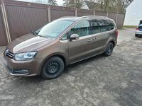 Gebraucht VW Sharan 170 PS (125 kW) 2011 Braun Van / Kleinbus