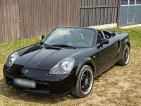 Gebraucht Toyota MR2 140 PS (102 kW) 2000 Schwarz Cabrio