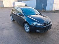 Gebraucht VW Golf VI Team 105 PS (77 kW) 2010 Schwarz Kleinwagen