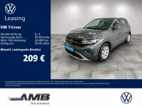 Usado VW T-Cross 95 HP (69 kW) 2025 Cinzento SUV