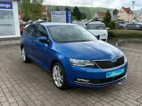 Gebraucht Skoda Rapid Clever 103 PS (75 kW) 2018 Blau Kleinwagen