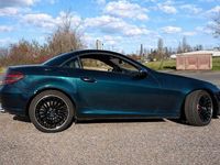 Gebraucht Mercedes SLK350 Style 272 PS (200 kW) 2005 Blau Cabrio