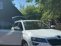Gebraucht Skoda Karoq Ambition 150 PS (110 kW) 2019 Weiß SUV