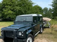 Gebraucht Land Rover Defender 122 PS (89 kW) 2013 Grün SUV