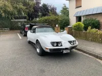 Gebraucht Corvette C3 349 PS (256 kW) 1970 Weiß Cabrio