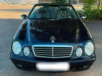 Gebraucht Mercedes CLK230 Avantgarde 197 PS (144 kW) 2002 Blau Cabrio