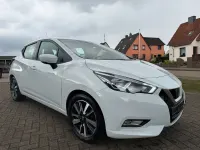 Gebraucht Nissan Micra 71 PS (52 kW) 2018 Weiß Kleinwagen