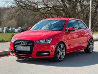 Używany Audi A1 S-Line 95 KM (69 kW) 2017 Czerwony Hatchback