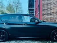 gebraucht BMW 116 M Sport Matt Schwarz foliert Unfallfrei TopZustand