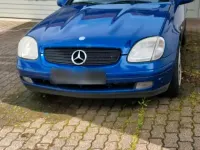 Gebraucht Mercedes SLK200 1997 Blau Cabrio