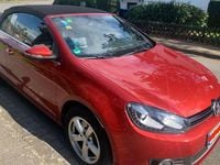 Gebraucht VW Golf Cabriolet 140 PS (102 kW) 2012 Rot Cabrio