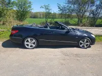 Usata Mercedes E350 265 CV (194 kW) 2011 Nero Cabrio