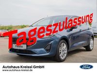 Gebraucht Ford Fiesta Titanium 125 PS (91 kW) 2023 Chromablau metallic Kleinwagen
