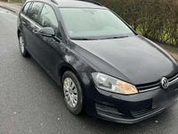 Gebraucht VW Golf VII Trendline 105 PS (77 kW) 2013 Schwarz Kombi