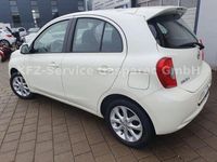 Gebraucht Nissan Micra Acenta 80 PS (58 kW) 2016 Weiß Kleinwagen