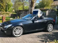Gebraucht Mercedes SLK280 231 PS (169 kW) 2009 Schwarz Cabrio