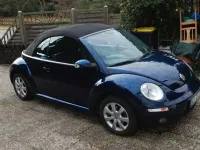 Gebraucht VW New Beetle 102 PS (75 kW) 2007 Blau Kleinwagen