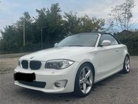 Gebraucht BMW 123 Cabriolet M Sport 204 PS (150 kW) 2012 Weiß Cabrio