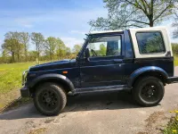 Usata Suzuki Samurai 75 CV (55 kW) 1997 Blu SUV