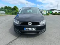 Gebraucht VW Sharan Highline 150 PS (110 kW) 2016 Schwarz Van / Kleinbus