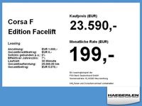 gebraucht Opel Corsa-e F Edition Facelift *Sitzheizung*Parkpilot*